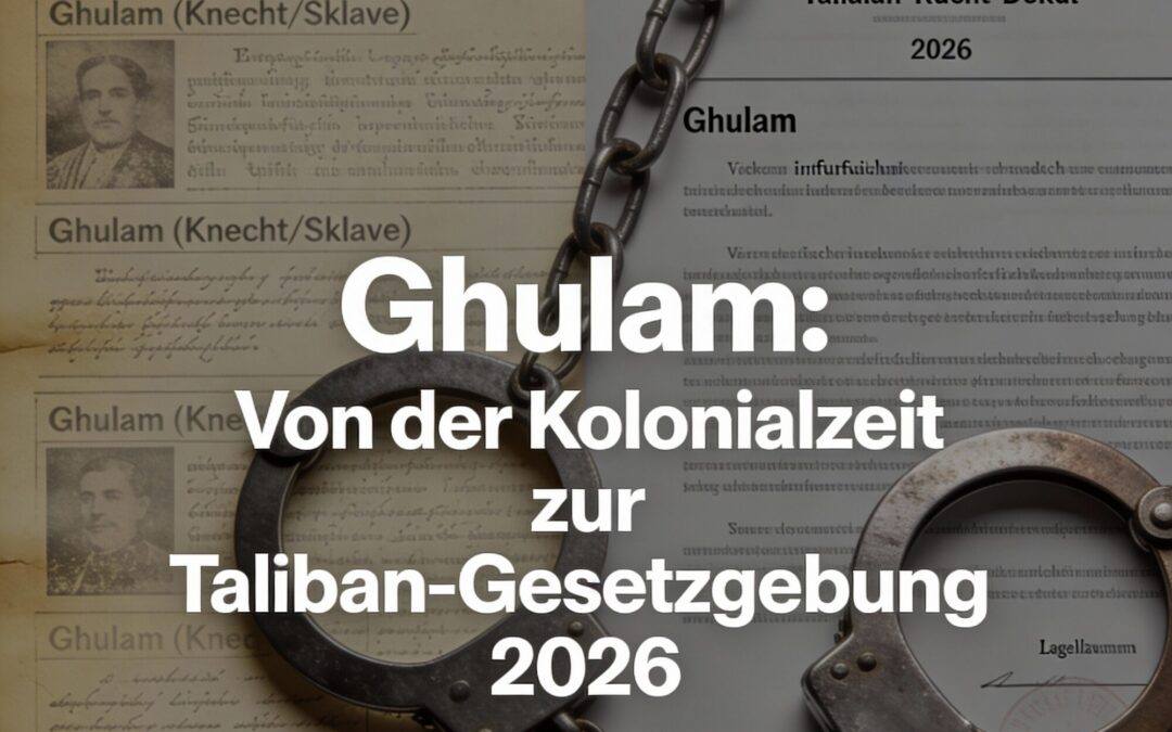 2026 – Taliban legalisieren Sklaverei
